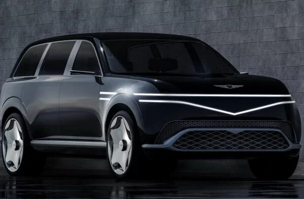 Дебютує вже у серпні: електричний Genesis GV90 отримає двері як у Rolls-Royce