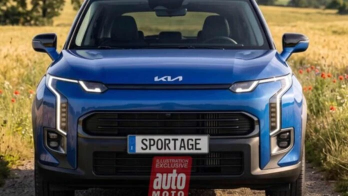 Новий Kia Sportage показали на реалістичному рендері