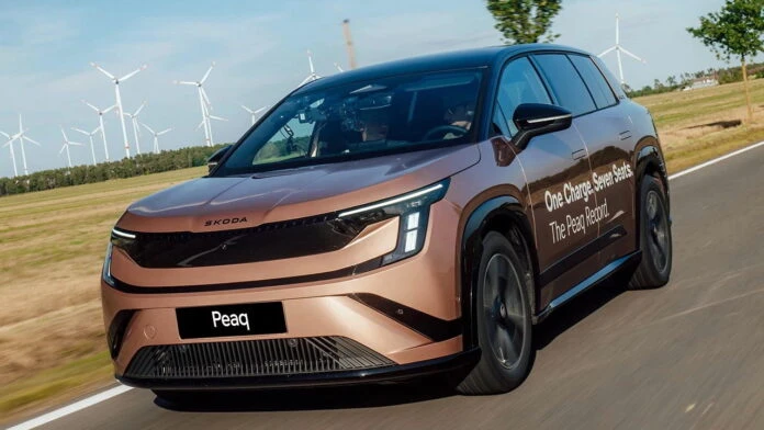 На що здатні технології: Skoda Peaq встановив новий світовий рекорд