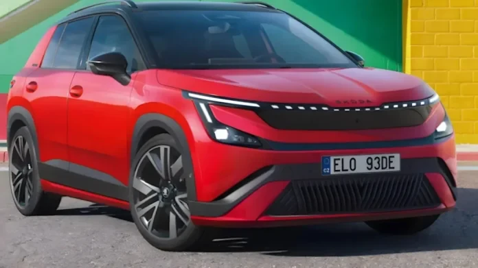 Skoda Epiq Sportline дебютував у Парижі з потужністю 211 к.с. і запасом ходу 440 км